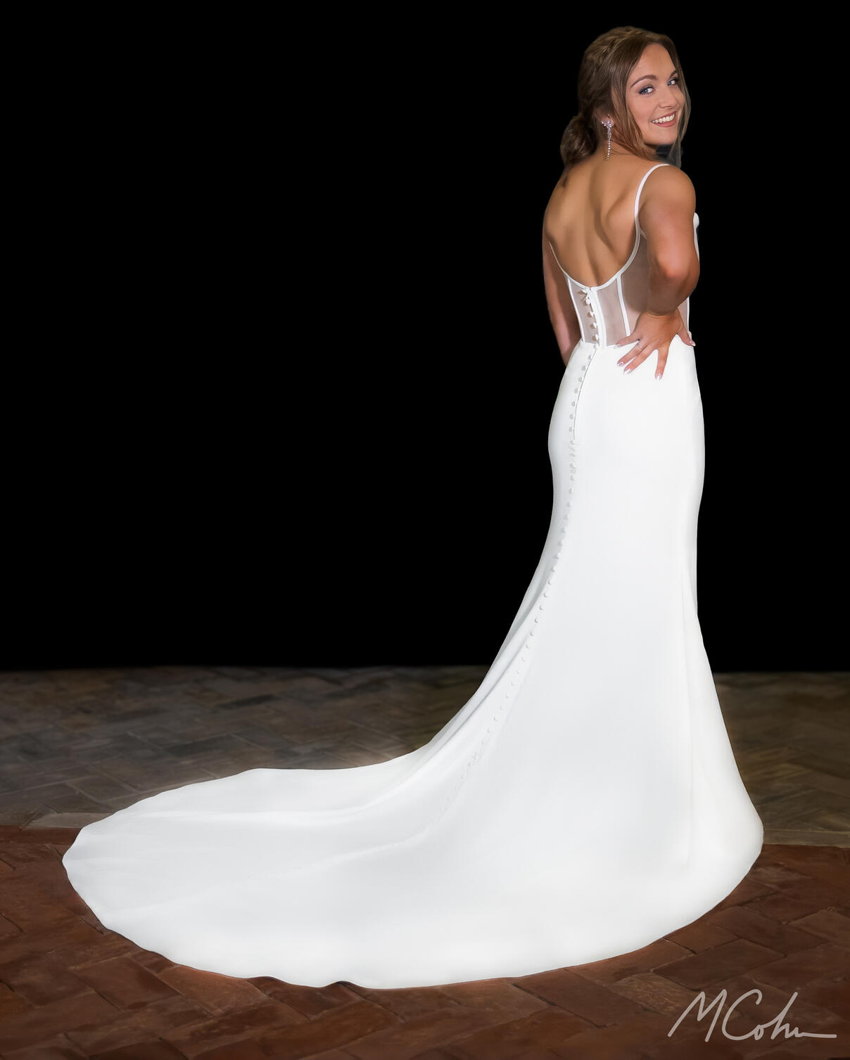 Riley in Wedding Dress