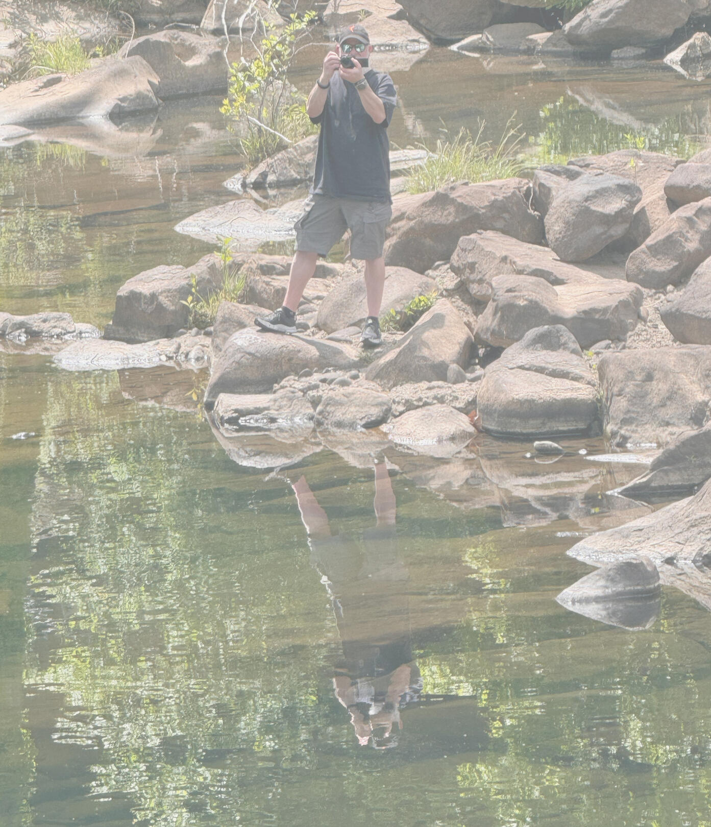 Michael Cohn with Photography Gear
