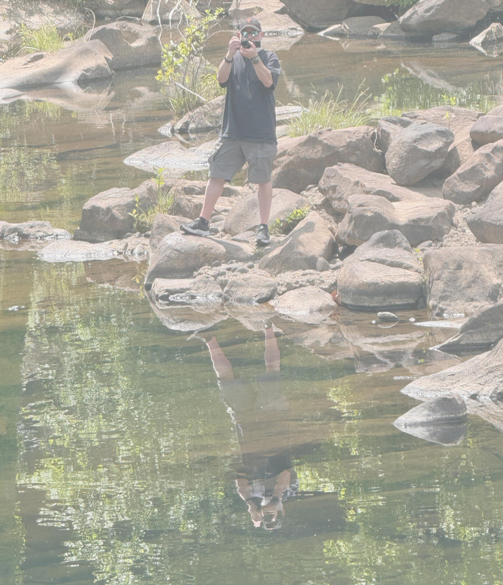 Michael Cohn with Photography Gear