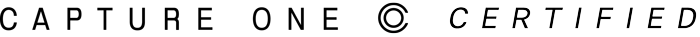 CAPTURE ONE CERTIFIED